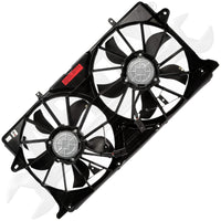APDTY 163090 Dual Radiator Cooling Fan Assembly With Brushless Motors