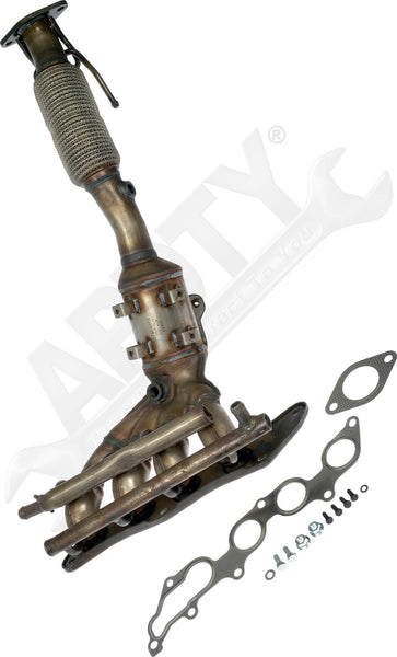 APDTY 167396 Manifold Converter - Not Carb Compliant