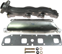 APDTY 785017 Exhaust Manifold Kit w/Gasket & Heat Shield Left-Driver 5.7L Hemi
