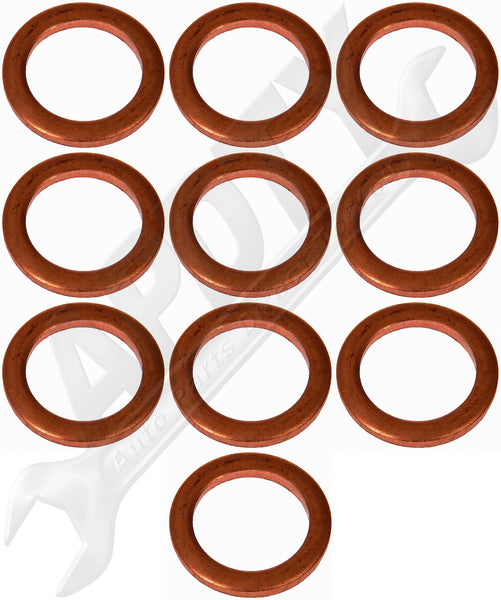 APDTY 103946 Oil Drain Plug Gasket Replaces 11137546275 Pack of 10