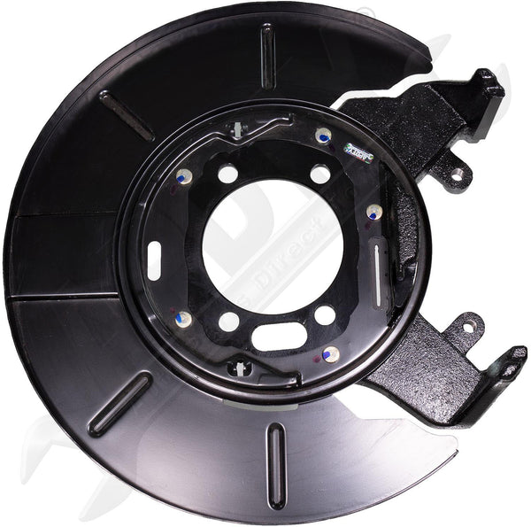 APDTY 140223 Disc Brake Caliper Bracket Backing Shield Plate Fits Rear Left