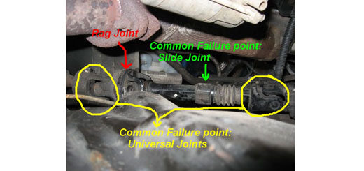 How To Diagnose And Repair An Intermediate Steering Column Shaft On A Dodge Dakota Or Dodge Durango 2WD & 4WD