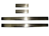 GM OEM 17802414 Front & Rear Door Sill Plates (Brushed Stainless Steel)
