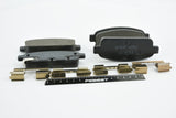 Febest 1801-ASJR Pad Kit, Disc Brake, Rear - Kit