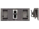 GM OEM 25641037 Rear Fender Name Plate Emblem (Color: Chrome with Black Outline)
