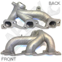 APDTY 109654 Exhaust Manifold Compatible With 2007-2011 Jeep Wrangler 3.8L Left