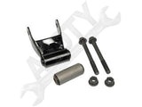 APDTY 833115 Leaf Spring Shackle Bracket Mount With Bolts & Bushing(s)