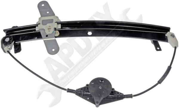 APDTY 851775 Front Left Power Window Regulator Fits Select 1992-11 Ford, Mercury