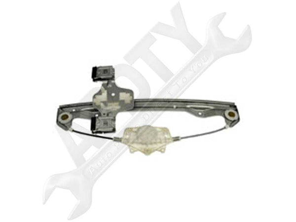 APDTY 850659 Power Window Regulator W/o Motor Fits 06-12 Fusion & 07-12 MKZ