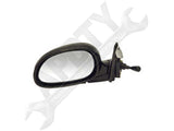 APDTY 066249 Side View Mirror - Left , Manual Remote Black