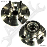 APDTY 515002 Wheel Hub Bearing Assembly Fits 88-1991 Chevy GMC K1500 4x4 Pickup