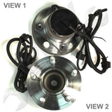 APDTY 513196 Wheel Hub And Bearing Assembly -w/ ABS Sensor Wire