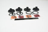Febest 0875-B9F Front Brake Caliper Repair Kit (Set For Two Sides)