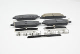 Febest 1201-JX1F Pad Kit, Disc Brake, Front - Kit (Including Fitting Kit)