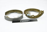 Febest 0202-E11R Shoe Kit, Rear Brake - Kit (With Retaining Ring)