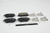 Febest 3501-FY11R Pad Kit, Disc Brake, Rear - Kit (With Anti Squeal Shim)