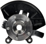 APDTY 159010 Steering Knuckle w/ Hub Bearing & Brake Dust Shield Front Right