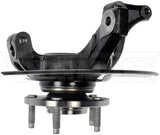 APDTY 159010 Steering Knuckle w/ Hub Bearing & Brake Dust Shield Front Right