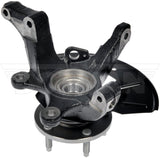 APDTY 159010 Steering Knuckle w/ Hub Bearing & Brake Dust Shield Front Right