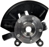 APDTY 159009 Steering Knuckle w/ Hub Bearing & Brake Dust Shield Front Left