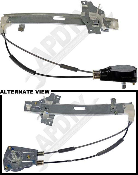 APDTY 850499 Manual Window Regulator (Non-Powered)