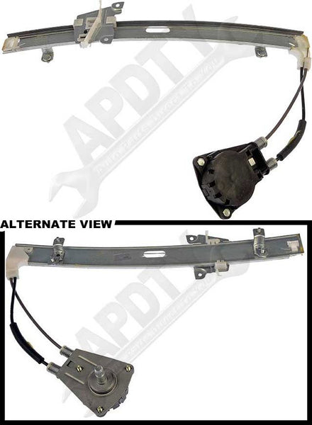 APDTY 850522 Manual Window Regulator (Non-Powered)