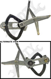 APDTY 851228 Manual Window Regulator (Non-Powered)