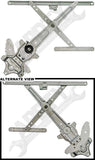 APDTY 851807 Power Window Regulator (Regulator Only)