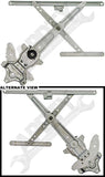 APDTY 851807 Power Window Regulator (Regulator Only)