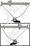APDTY 852052 Power Window Regulator and Motor Assembly