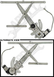 APDTY 852095 Power Window Regulator and Motor Assembly