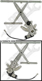APDTY 852096 Power Window Regulator and Motor Assembly