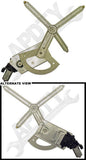 APDTY 852098 Power Window Regulator and Motor Assembly