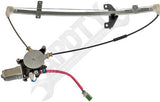 APDTY 852120 Power Window Regulator and Motor Assembly; Rear Right