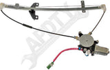 APDTY 852129 Power Window Regulator and Motor Assembly; Rear Left