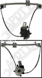 APDTY 852476 Power Window Regulator and Motor Assembly