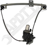 APDTY 852476 Power Window Regulator and Motor Assembly