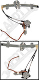 APDTY 852677 Power Window Regulator and Motor Assembly