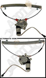 APDTY 852705 Power Window Motor Regulator Assembly Front Left 96-00 Elantra