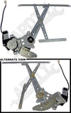 APDTY 852807 Power Window Regulator and Motor Assembly