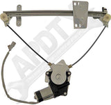 APDTY 852855 Power Window Motor & Regulator Assembly; Sedan; Rear Left