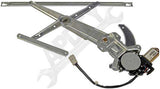 APDTY 852857 Power Window Motor & Regulator Assembly; Coupe or Hatchback; Left