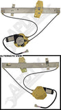 APDTY 852883 Power Window Regulator and Motor Assembly