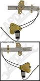 APDTY 852931 Power Window Regulator and Motor Assembly