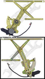 APDTY 852961 Power Window Regulator And Motor Assembly