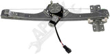 APDTY 859015 Power Window Regulator and Motor Assembly; Rear Right