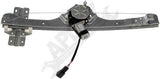 APDTY 859016 Power Window Regulator and Motor Assembly; Rear Left