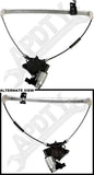 APDTY 859102 Power Window Regulator and Motor Assembly