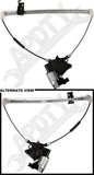 APDTY 859103 Power Window Regulator and Motor Assembly