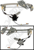APDTY 859151 Power Window Regulator and Motor Assembly